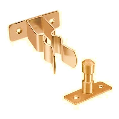 Moya Reten Y Tope Puerta Moya A Presion Potente Piso Pared Tuyu Color Dorado