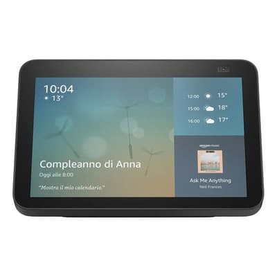 Amazon Amazon Echo Show Echo Show 8 2nd Gen Con Asistente Virtual Alexa, Pantalla Integrada De 8 Negro