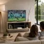 Table's Rack De Tv Mesa De Tv Led Con Estantes Roble Negro