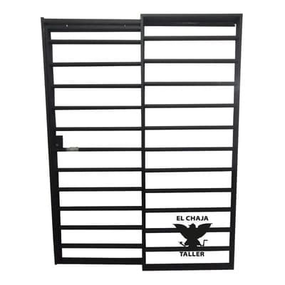 Chaja Corrediza Puerta Reja Balcon Corrediza 150x200 Tubo 32 Mm Reforzada