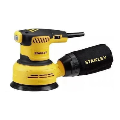 Stanley Lijadora Profesional Roto Orbital Stanley Ss30-b3 Con Sistema Velcro Amarilla 50hz 300w Amarillo 50