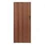 Fracas Puerta Plegadiza De Pvc Fracas H De 6 Mm Cedro 80x200