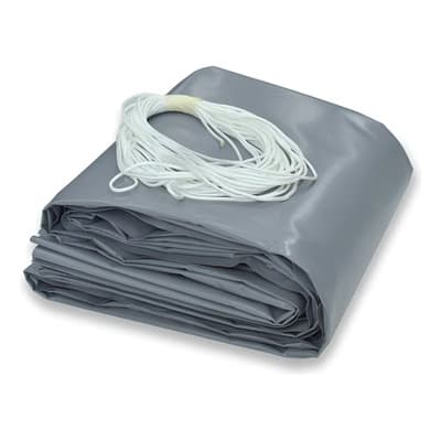 Sembra Cobertor Lona 5 X 2,20 Mts Pileta Agro Maquinaria Lancha Gris