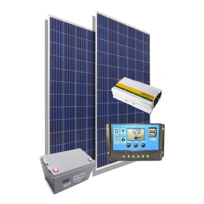 Branik Kit Solar Inversor 2000w 220v Panel Energia Casa Campo M8