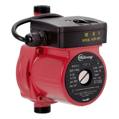 Motorarg Bomba Presurizadora Motorarg - Tip1 120 Watts H. Max 9metros