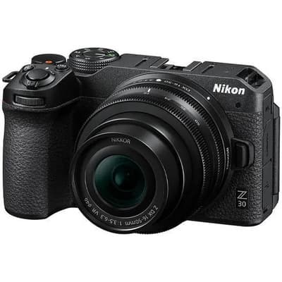 Nikon Kit De Cámara Nikon Z 30 Dx 16-50, 20,9 Mp, Wi-fi E Bluetooth Negro