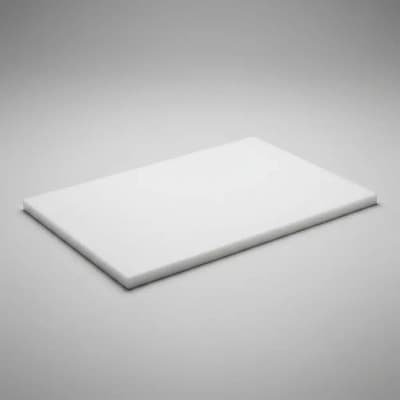 Unimarca Tabla De Teflon 50 Cm X 35 Cm X 1 Cm Espesor Tabla Picar Blanco