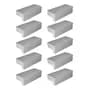Cima Manija Tirador Plastica 40mm X10/u Mundo Cima Gris 383-032#10