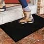 Feninger Alfombra Felpudo Tapete Entrada 60x40cm Hogar Edificio Casa 60 Cm 40 Cm Negro