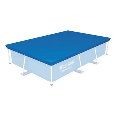Bestway Cobertor Cubre Piletas Estructurales Bestway 2,64 X 1,74
