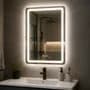 Decoglass Espejo 50x70 Luz Led Táctil Touch Desempañante Baño