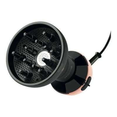 Bellissima Italia Difusor De Aire Caliente Bellisima Italia Diffon Ceramic 700 Watts Color Negro/dorado