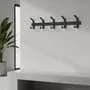 Cintek Perchero Pared Hierro Moderno Industrial Organizador