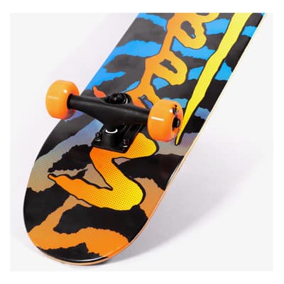 Woodoo Skate Completo Woodoo Warhol 8 - Maple - Abec 7 Naranja