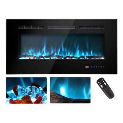 Kentsky Insertable De Chimenea Eléctrica Kentsky 30 Empotrado Para