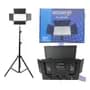 Seisa Panel Luz Led Iluminacion Fotografia Pro Led 600 3200 -6500k Estructura Negro Luz Fio/calido
