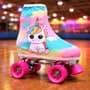Vale Doble Cubre Patines Artisticos - Unicornio - Cubre Botas De Lycra Abarca Del 28 Al 40