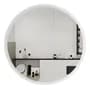 Gloa Espejo Redondo Luz Led 50 Cm Gloa Luz Regulable Decoracion Blanco