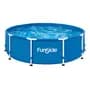 Funsicle Pileta Estructural Redonda Funsicle Capacidad 4791 Lts Circu Azul Lisa Liso