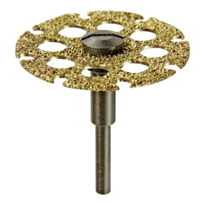 Ruhlmann Disco De Corte Madera Carburo Ruhlmann 32mm Minitornos Dremel Amarillo