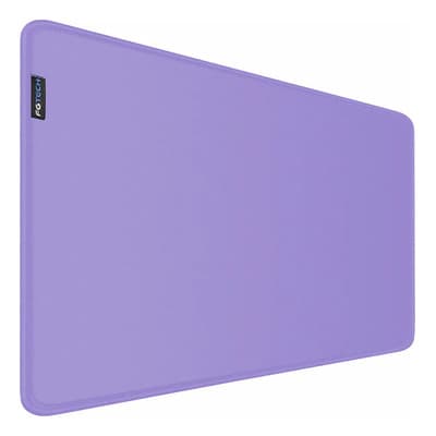 Fg Tech Mouse Pad Xl Escritorio Gamer Oficina 90 X 40 Cm Antideslizante Lavable Fg Tech Lila Liso
