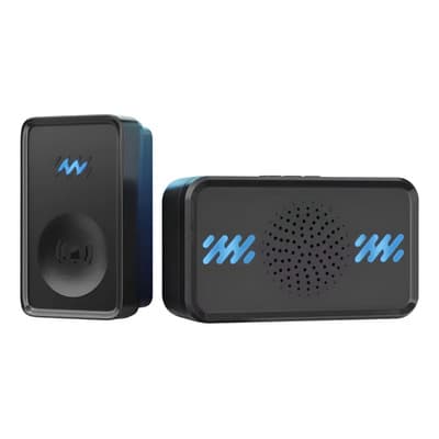 Gisfeel Timbre Inalambrico Sin Pilas Cinetica Kinetic Usb (no Smart) Color Negro
