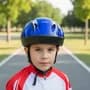 Tk-08a Casco Bicicleta Niño Tk-08a Foam Blue Grey Azul Kids
