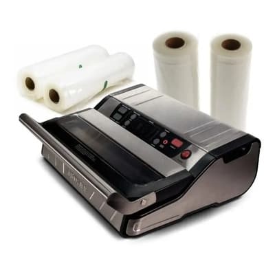 Turbosaver Envasadora Al Vacio Turbosaver Ts 2200 + 4 Rollos Gofrados