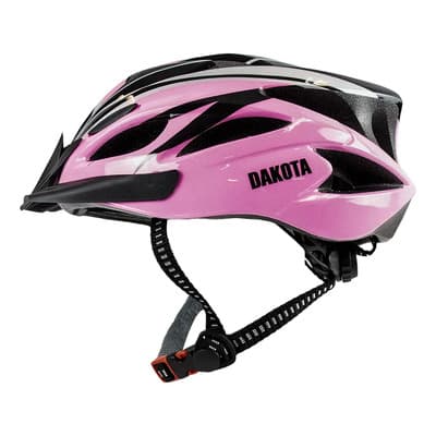 Dakota Casco Bicicleta Dakota Regulable Liviano Con Visera Color Rosa Talle L