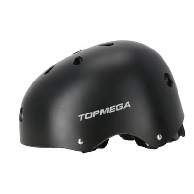 Topmega Casco Urbano/bmx Negro Topmega S/m/l Talle S (52-56)