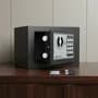 Flash City Caja Fuerte Digital Electrónica Con Llave - Flash City - Negro