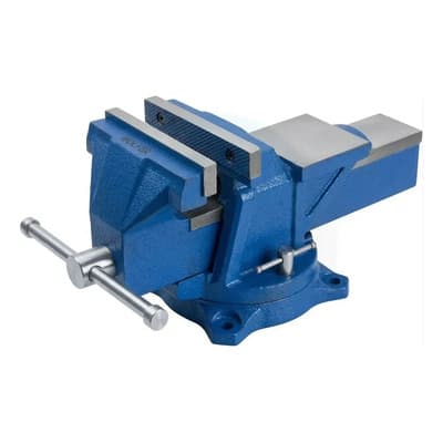 Wolfer Morsa De Banco N° 4 Industrial Reforzada Wolfer 100mm Azul