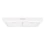 Kanji Extractor Purificador De Cocina 3v Luz Led 120w Doble Filtro Aluminio Apto Con Y Sin Salida Kanjihom