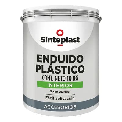 Sinteplast Enduido Sinteplast Enduplast Interior 1 - 4 Kg - 10 Kg --- 10 Kg Terso