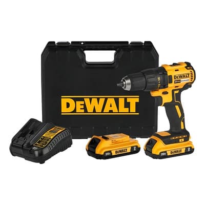 Dewalt Taladro Atornillador Dewalt 13mm Inalámbrico 20v Amarillo