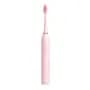 Mitiendatech Cepillo De Dientes Electrico Recargable Con 4 Cabezales Rosa
