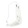 Tbcin Prolongador Con Usb 1 Toma + 2 Usb Carga Rapida Tbcin Color Blanco