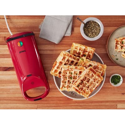 Atma Atma Wa8110rp Waflera 2 Cavidades Antiadherente - Roja