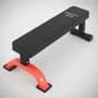 Body Skull Banco Plano Body Skull 5503 Pectorales Pesas Gym Soporta 250kg Rojo