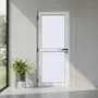 Lebaux Puerta Herrero Vidrio 4mm 70x200 Color Blanco Lebaux Blanco