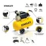 Stanley Compresor De Aire Stanley 50 Lts 2 Hp + Kit 4 Pieza