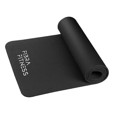Fibra Fitness Mat De Yoga Fibra Fitness Color Negro Fibra Fitness