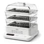 Aumax Vaporera Electrica Aumax Aura Racks Acero 800w Digital 19 L Blanco 50 Hz/60 Hz