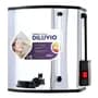 Indelplas Calefón Eléctrico Indelplas Max Acero Inoxidable 1.1 Kw Ducha De Pared Acero Inox