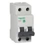Schneider Llave Térmica Schneider Bipolar 2x10 Amp Color Gris Corriente Nominal 10 A Voltaje Nominal 220v
