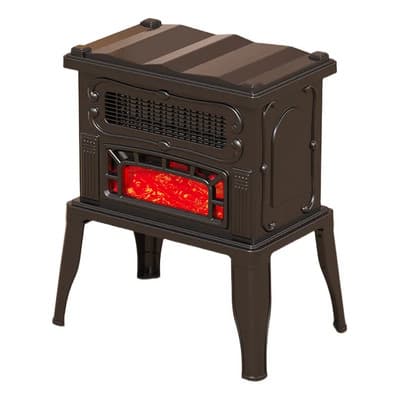 Wjy Calentador De Chimenea Eléctrico 3d Flame Con Control Por Vo
