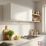 Le Plac Alacena Le Plac Horizontal 70 Cm Blanco Con Amortiguador Y Piston A Gas Blanco 70