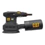 Cat Lijadora Profesional Roto Orbital Cat Dx461 Con Sistema Velcro Negra Y Amarilla 50hz/60hz 400w Negro