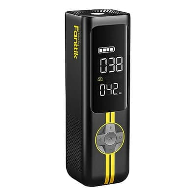 Fanttik Inflador De Neumáticos Portátil Fanttik X8 Apex Ev, Inflado Negro