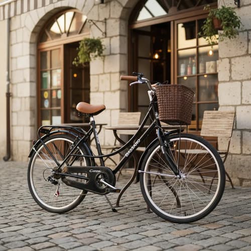 Bassano Bicicleta De Paseo Bassano Rodado 26 Cambios Shimano
